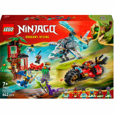 Конструктор LEGO NINJAGO Автомобільна битва ніндзя біля будинку на дереві (71857)