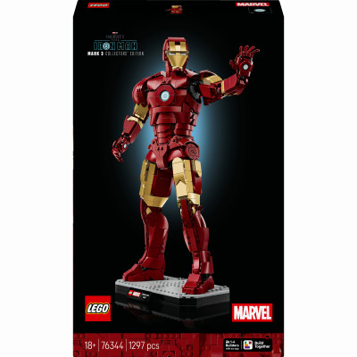 Конструктор LEGO Marvel Залізна Людина в броні Mark 3. Колекційний набір (76344) Конструктор LEGO Marvel Залізна Людина в броні Mark 3. Колекційний набір (76344)