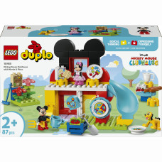Конструктор LEGO DUPLO Disney Міккі Маус: Клубний будинок з Мінні та Плуто (10465)