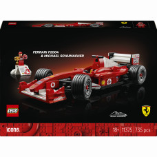 Конструктор LEGO Icons Ferrari F2004 and Michael Schumacher (11375)