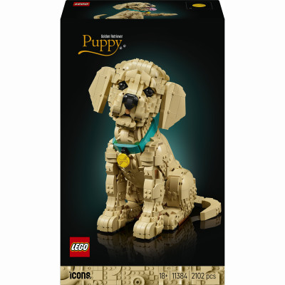 Конструктор LEGO Icons Цуценя золотистого ретривера (11384) Конструктор LEGO Icons Цуценя золотистого ретривера (11384)