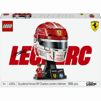Конструктор LEGO Editions Scuderia Ferrari HP Charles Leclerc​ Helmet (43014)