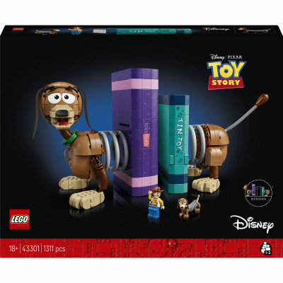 Конструктор LEGO Disney Pixar Книжкові підставки «Собачка Спіралька» з «Історії іграшок» (43301) Конструктор LEGO Disney Pixar Книжкові підставки «Собачка Спіралька» з «Історії іграшок» (43301)