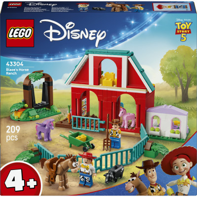 Конструктор LEGO Disney and Pixar Toy Story 5 Кінне ранчо Блейза (43304)