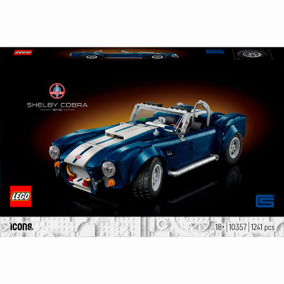 Конструктор LEGO Icons Shelby Cobra 427 S/C (10357)