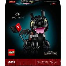 Конструктор LEGO Icons Як приборкати дракона: Беззубик (10375)