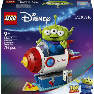 Конструктор LEGO Disney and Pixar Прибулець із ракетою «Планета піци» (43307) Конструктор LEGO Disney and Pixar Прибулець із ракетою «Планета піци» (43307)