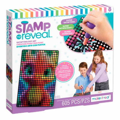 Набір для творчості Make it Real Штампуй та проявляй Дракончик (MR1471/2)