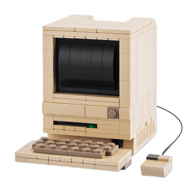 Конструктор MAX Retro S1 Комп’ютер Макінтош 221 деталь (83185AGQ8) Конструктор MAX Retro S1 Комп’ютер Макінтош 221 деталь (83185AGQ8)