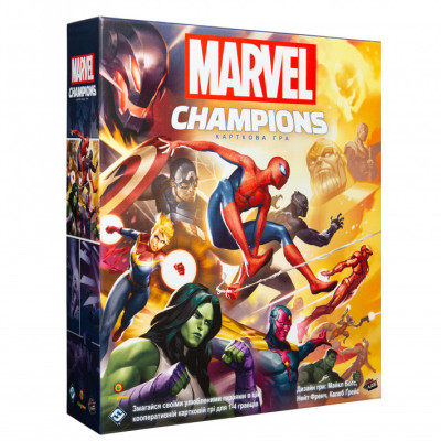 ​Настільна гра Kilogames Marvel Champions Карткова гра (KG-2000)