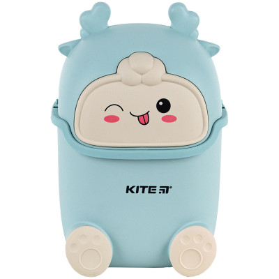 Настільний контейнер для сміття Kite блакитний (K24-009-4) в Запорожье