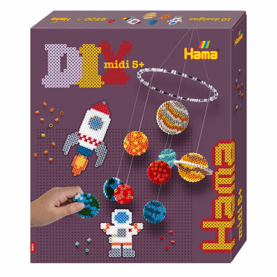 Термомозаїка Hama Midi Великий набір Космос (HM-3257) Термомозаїка Hama Midi Великий набір Космос (HM-3257)