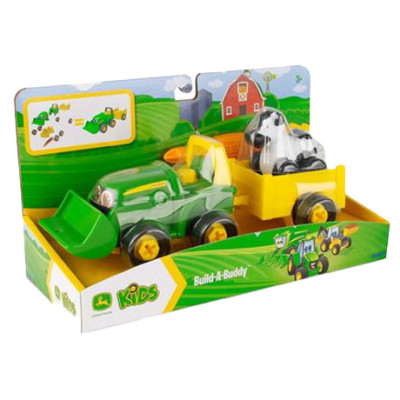 Ігровий набір John Deere Kids Трактор із ковшем і причепом (47209) Ігровий набір John Deere Kids Трактор із ковшем і причепом (47209)