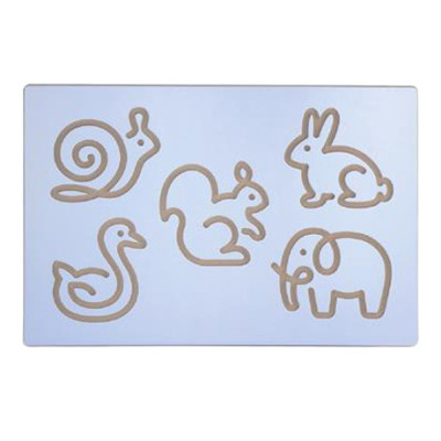 Дерев'яна дошка Viga Toys Малювання звірят (50864) в Днепре