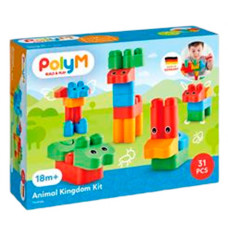 Конструктор PolyM Царство звірят (760004)
