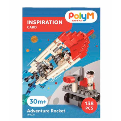 Конструктор PolyM Пригодницька ракета (760025)