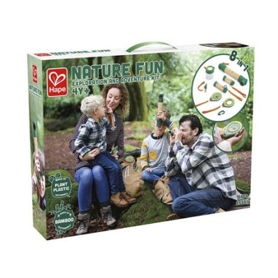 Набір для дослідів Hape Nature Fun Дослідження та пригоди 8 в 1 (E5581)