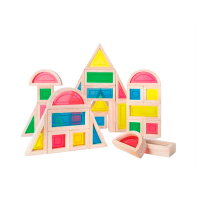 Кубики Guidecraft Block Play Велика веселка (G3016) в Виннице Кубики Guidecraft Block Play Велика веселка (G3016) в Виннице