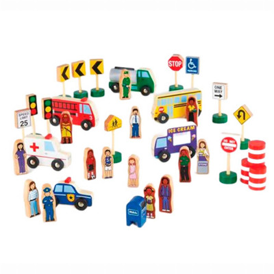 Ігровий набір Guidecraft Block Play До дороги (G6717) в Виннице Ігровий набір Guidecraft Block Play До дороги (G6717) в Виннице