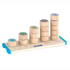 Набір для рахування Guidecraft Manipulatives Логічні стовпчики (G6736)