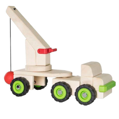 Дерев'яна машинка Guidecraft Block Science Trucks (G7533)