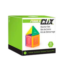 Магнітний конструктор Guidecraft PowerClix Solids (G9481)