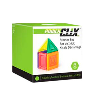 Магнітний конструктор Guidecraft PowerClix Solids (G9481) Магнітний конструктор Guidecraft PowerClix Solids (G9481)