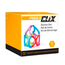 Магнітний конструктор Guidecraft PowerClix Organics Базовий (G9482)