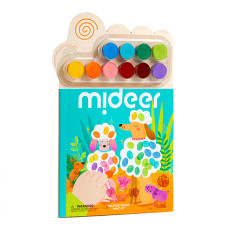 ​Набір для малювання пальчиками Mideer Вечірка з тваринами (MD3414)