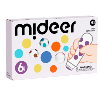 ​Набір маркерів Mideer Чарівна точка 6 шт (MD2363) в Днепре