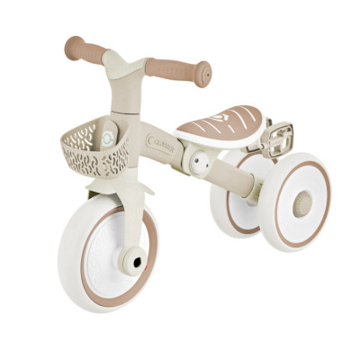 Велосипед Globber Learning trike plus 2 в 1 кокосовий (737-466)