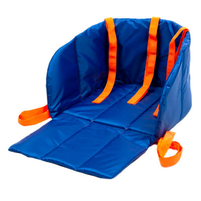 Матрац для санок Snower синій з помаранчевим (4820211101619)