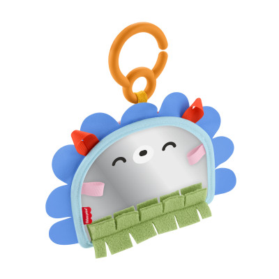 Іграшка Fisher-Price Портативне дзеркальце для малюка 2-в-1 (JHB45)