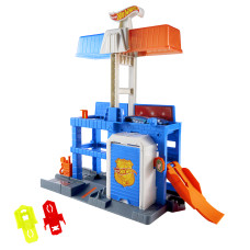 Ігровий набір Hot Wheels City Поліцейська вежа в місті (JHL74)