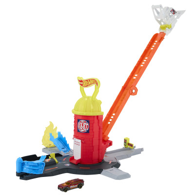 Ігровий набір Hot Wheels City Пожежно-рятувальна суперстанція (JHL95) Ігровий набір Hot Wheels City Пожежно-рятувальна суперстанція (JHL95)