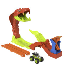 Ігровий набір Hot Wheels Monster Trucks Атака змії (JJN44)