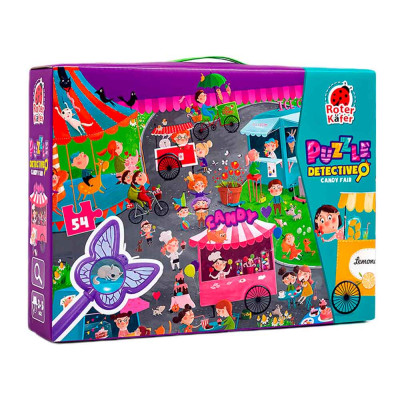 Настільна гра Roter Kafer Пазли-детективи. Ярмарка цукерок (RK1080-06)