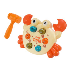 Розвивальна іграшка Країна Іграшок Стукалка Крабик (PL-725-34)