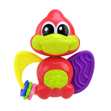 Брязкальце Сонячний зайчик Музичний Діно птерозавр червоний (PL-724-72/1)