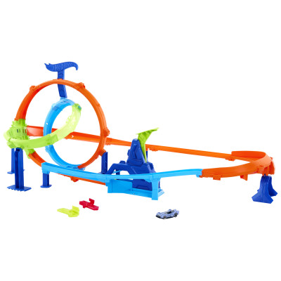 Трек Hot Wheels Stunt tracks Шалений турбовир (JHK73) Трек Hot Wheels Stunt tracks Шалений турбовир (JHK73)