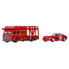 Набір автомоделей Hot Wheels Car culture Team Transport Fiat 642 RN2 Bartoletti і Ferrari 250 GTO (FLF56/JBM37)