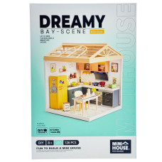 Конструктор-румбокс Mini House Інтер'єр Кухня (8005)
