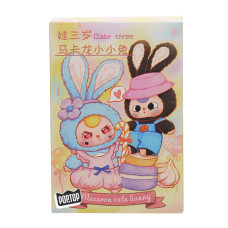 М'яка іграшка з кільцем Pop Top Baby Three Макарончики (CRP2605)