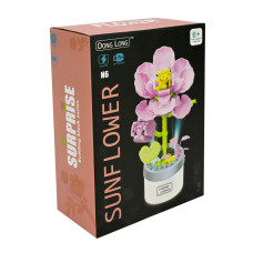 ​Конструктор Dong Long Квіти 139 деталей (6631-N6)