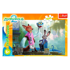 Пазл Trefl Зоотрополіс Таємниці 100 елементів (16523)