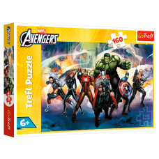 Пазл Trefl Marvel Суперсили 160 елементів (15428)