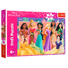 Пазл Trefl Disney Princess Справжні принцеси 160 елементів (15427)