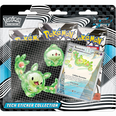 ​​Настільна гра Pokemon Black Bolt Tech Sticker Collection SV10.5 (196214119109)