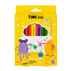 Набір олівців Tink kids Magic Crayons для малювання у ванній 6 шт (4823109412002)