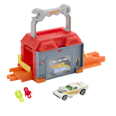 Ігровий набір Hot Wheels City Грай і мчи Швидкісна автомайстерня (JHL43/2) Ігровий набір Hot Wheels City Грай і мчи Швидкісна автомайстерня (JHL43/2)